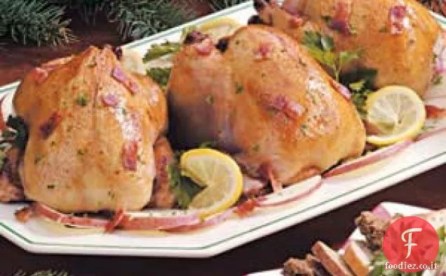 Galline della Cornovaglia con patate