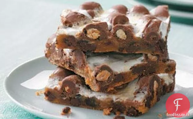 Cioccolato appiccicoso-Barrette di arachidi