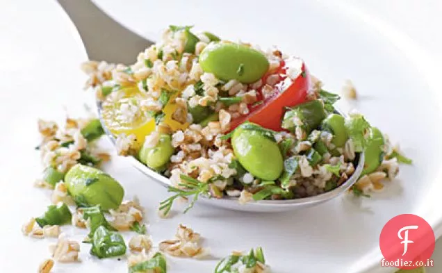 Insalata Bulgur con Edamame e Pomodorini