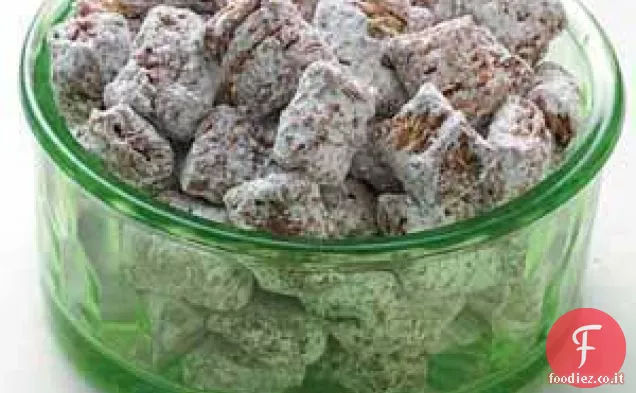Snack di cereali di grano al cioccolato