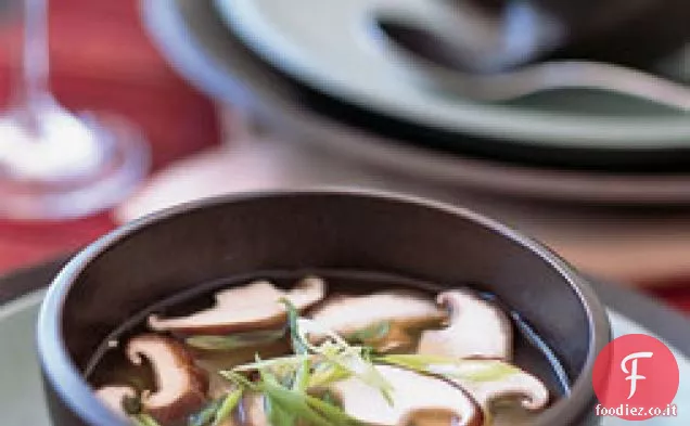 Consommé di Miso-Zenzero