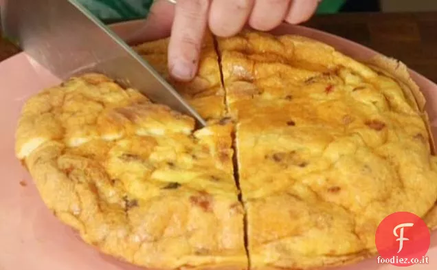Frittata di salsiccia e pepe