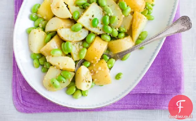 Insalata di patate al limone e Edamame