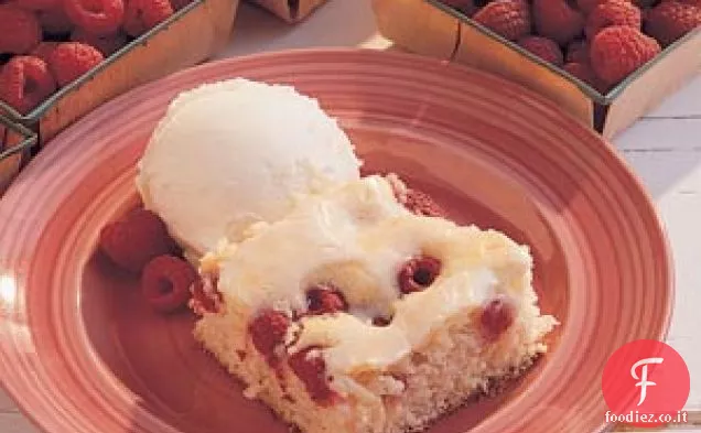 Torta al lampone reale