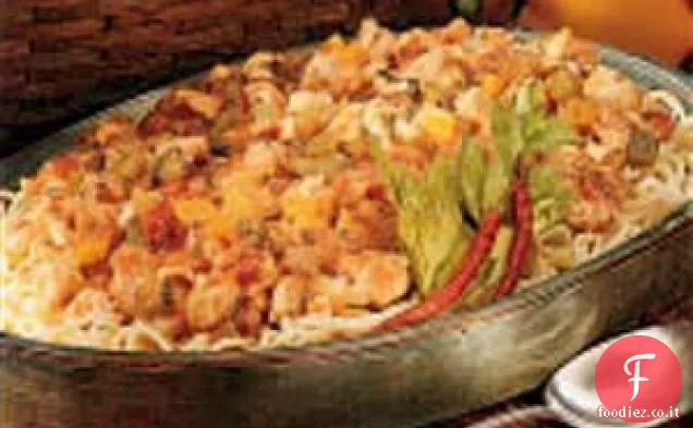 Pasta di pollo Bayou