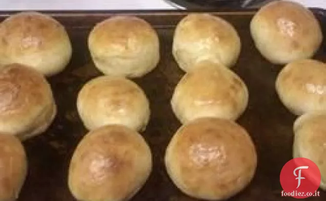Rotoli di lievito della nonna