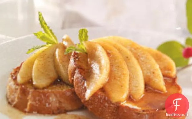 French Toast con ripieno di mele