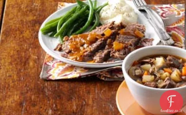 Domenica Herbed Pot Roast Soup