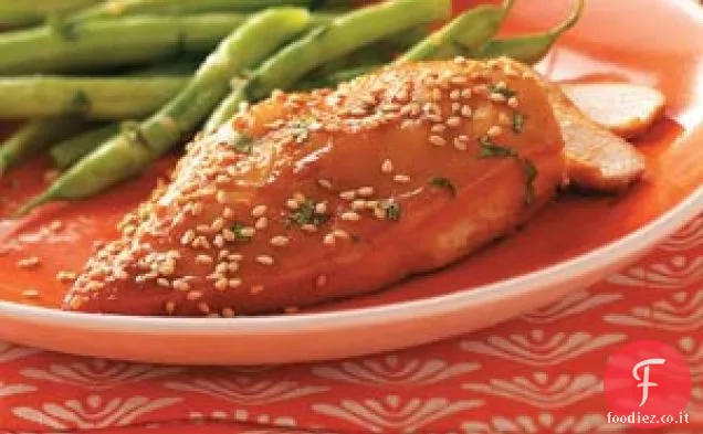 Sesamo Coriandolo Pollo
