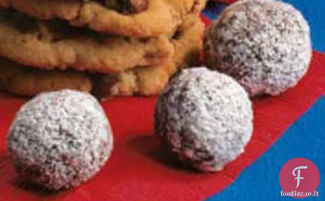 Palle di noci al cioccolato