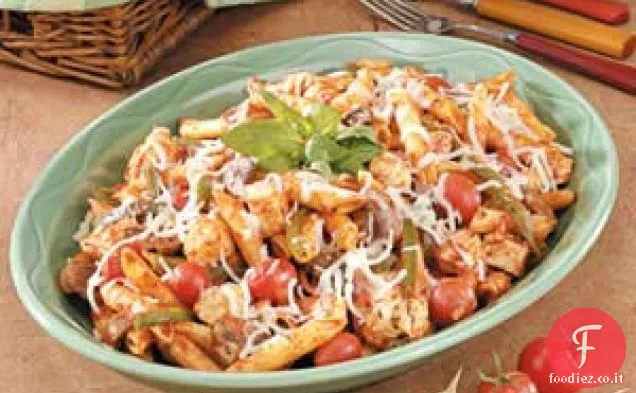 Pollo e Penne italiane