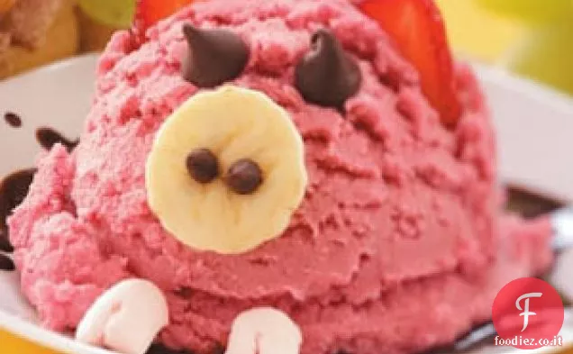 Sorbetto fruttato Maialino