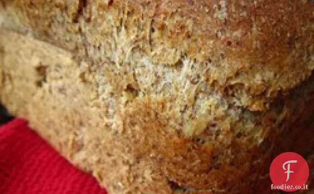 Pane di grano con semi di lino