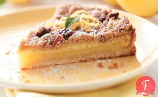 Crostata al limone con ripieno di Streusel