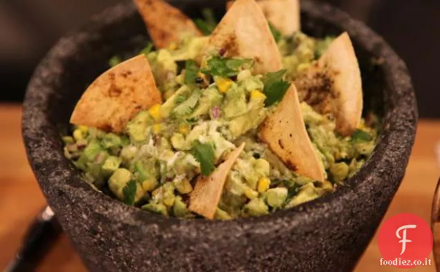 Mais arrosto Guacamole con cumino profumato Tortilla Chips (Southwest Snack)