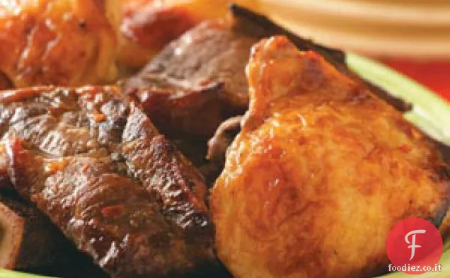 Pollo d'acero ' n ' Ribs