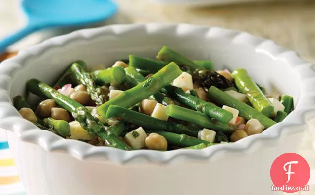Insalata di asparagi e ceci