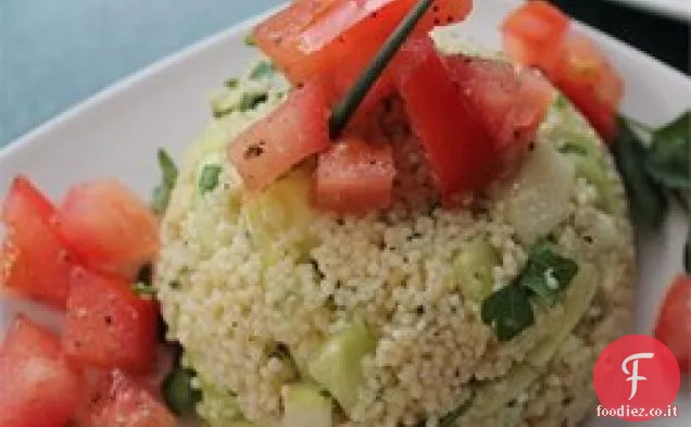 Couscous e insalata di cetrioli