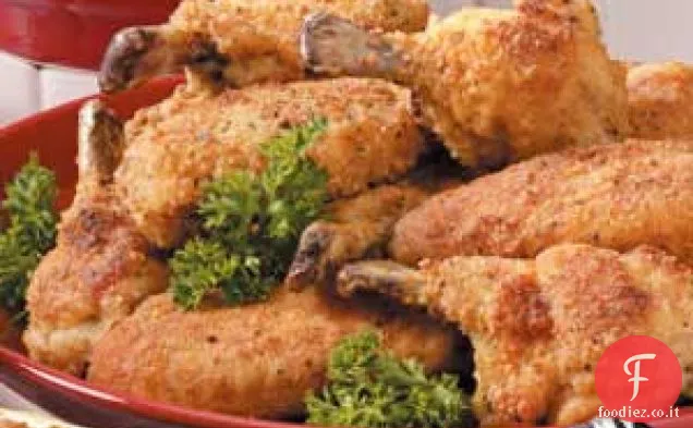 Ali di pollo impanate