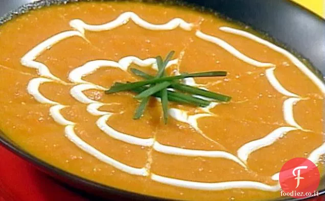 Zuppa di carote al curry