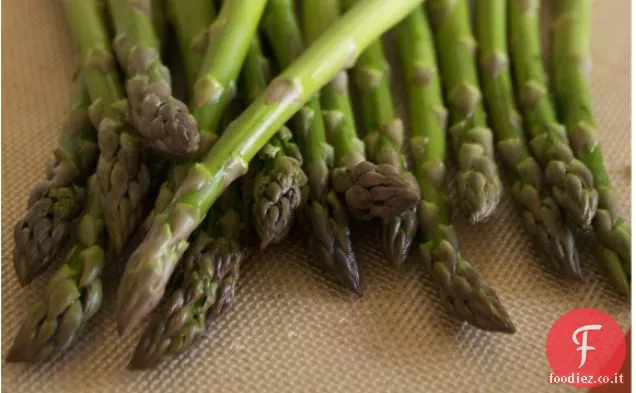 Asparagi arrostiti con Gruyère e Paprika affumicata