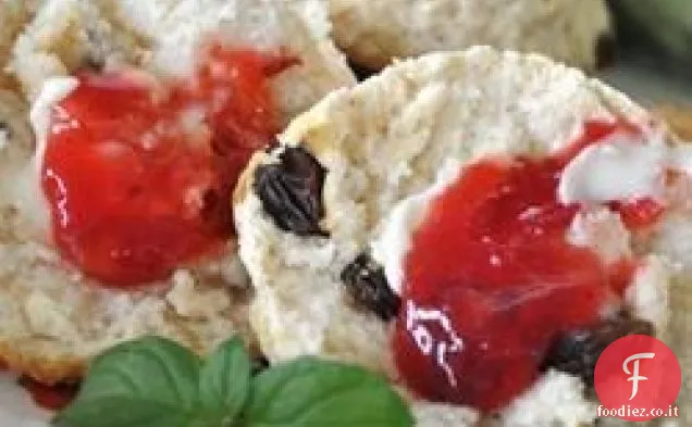 Biscotti alla panna acida alla cannella