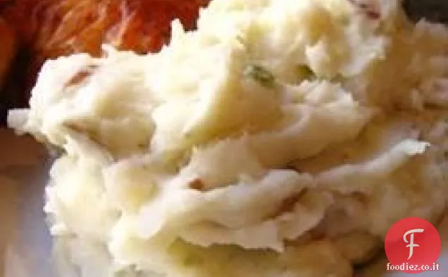 Purè di patate all'aglio rosso