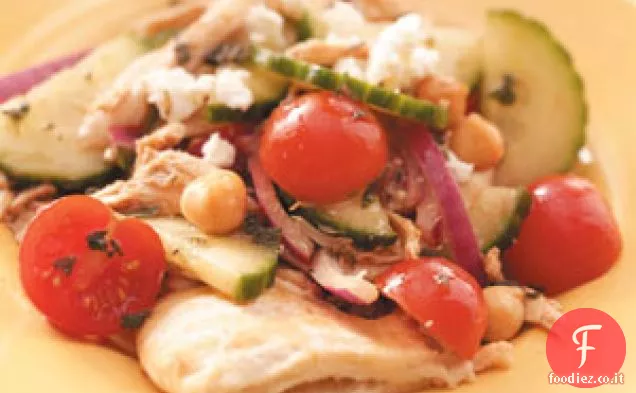 Insalata di pita di pollo