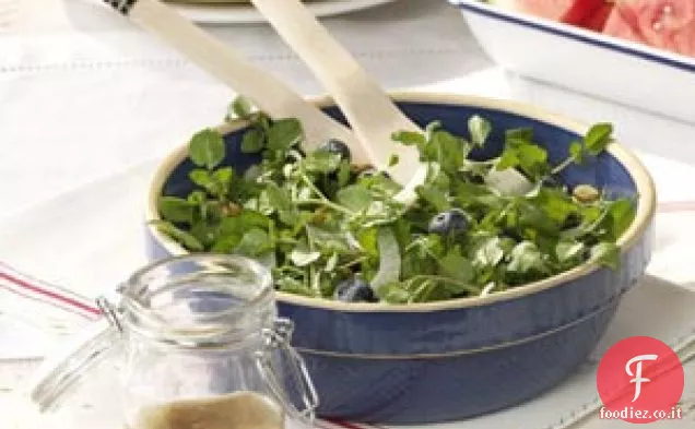 Crescione con Finocchio e frutti di bosco