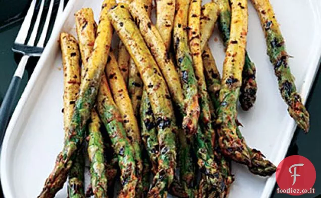 Asparagi Smoky glassati