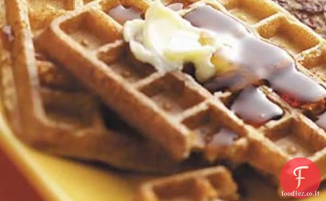 Waffle di spezie alla mela