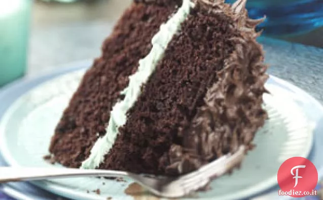 Makeover Cioccolato menta torta strato
