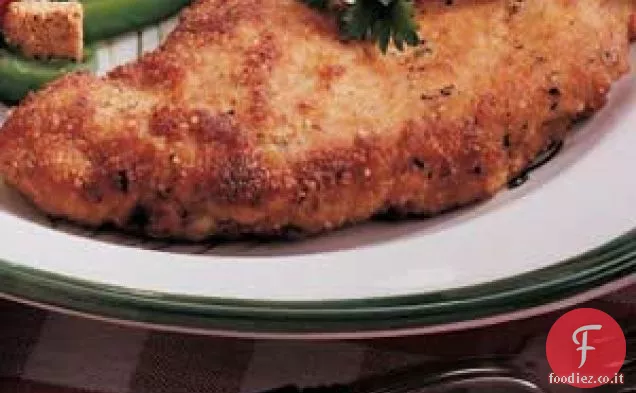 Petti di pollo al parmigiano