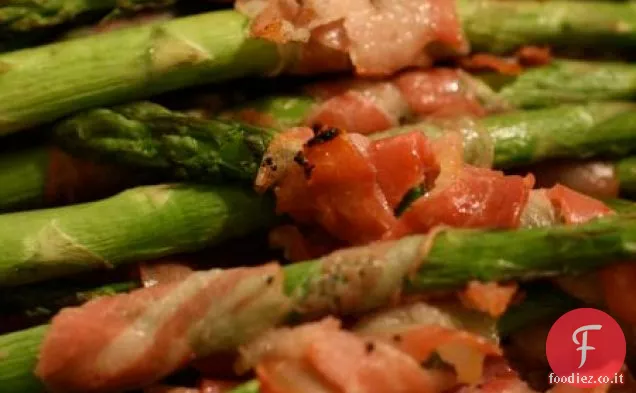 Asparagi confezionati di Pancetta con Citronette