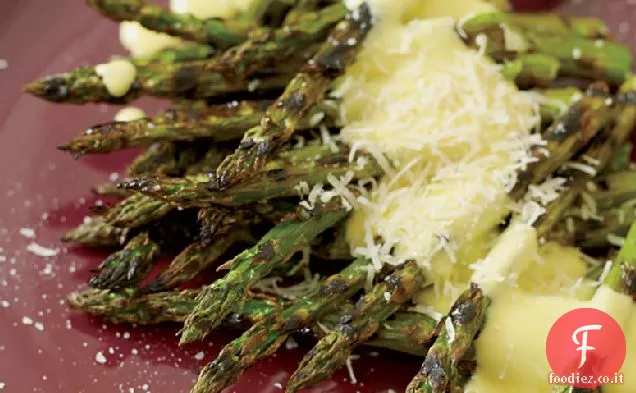 Asparagi alla Griglia con Zabaione al Pepe