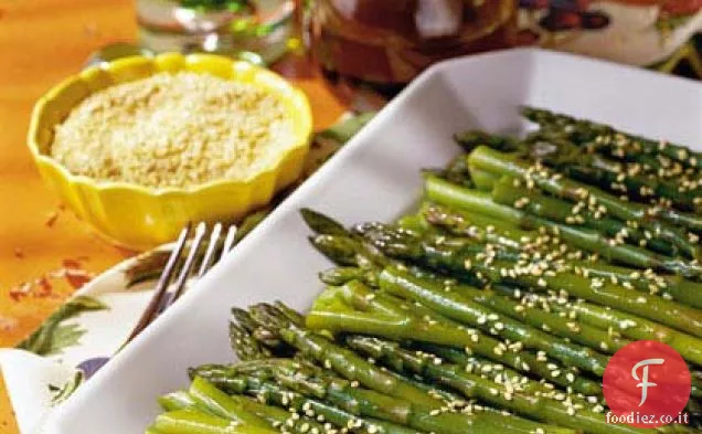 Asparagi di sesamo refrigerati