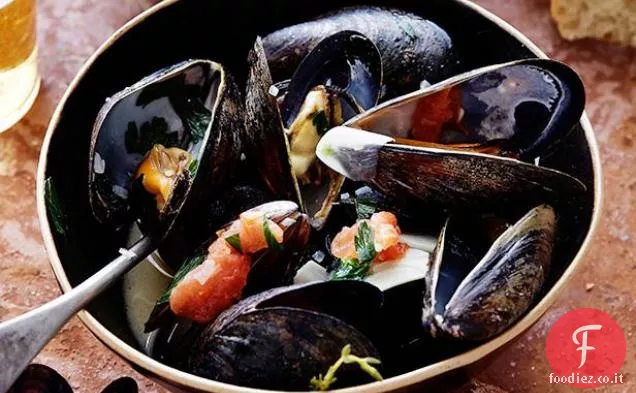 Cozze al vapore