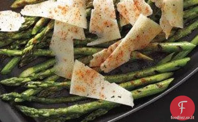 Asparagi alla griglia con Manchego