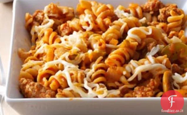 Salsiccia Pizza Pasta