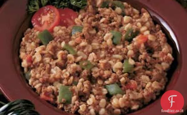 Manzo e orzo Mulligan