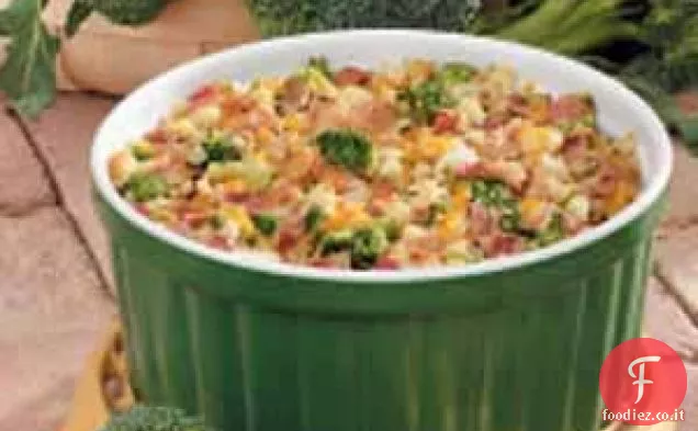 Casseruola di broccoli di formaggio