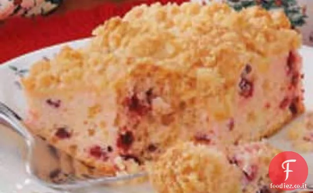 Torta di caffè alla pera-mirtillo