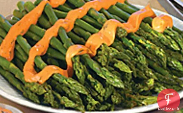 Asparagi con salsa di Paprika affumicata