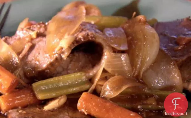 Petto brasato in agrodolce