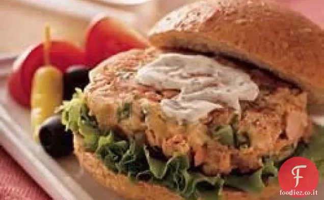 Tortini di salmone