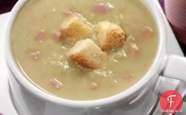 Zuppa di piselli cremosa dal National Dairy Council