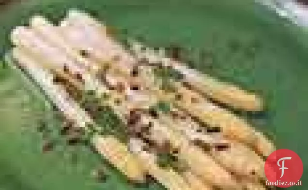 Asparagi Bianchi con Vinaigrette al Tartufo