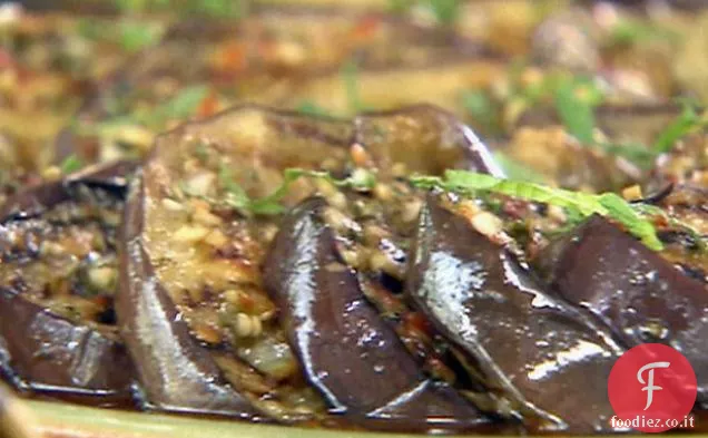 Melanzane grigliate in salamoia