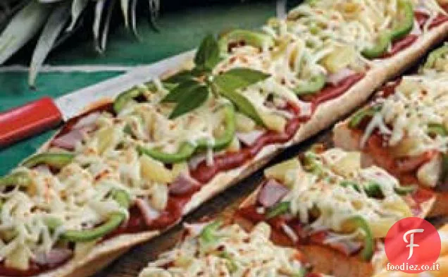 Pancetta canadese Pizza pagnotta