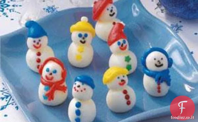 Pupazzi di neve di menta